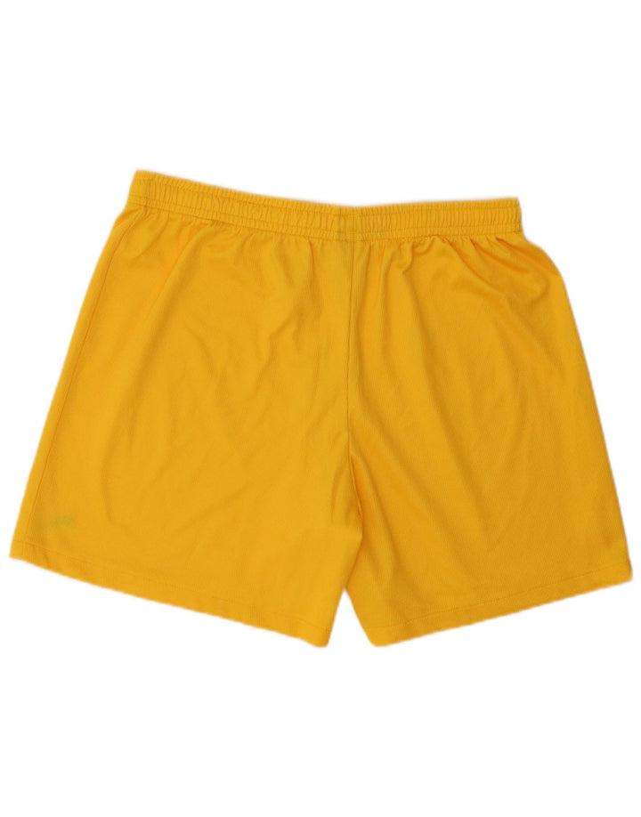 Pantaloni scurți sport Puma pentru bărbați, mari, galbeni, din poliester