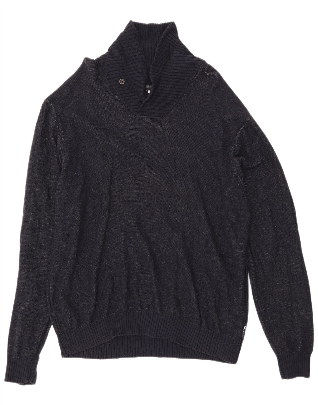 Pulover pentru bărbați CHAPS, cu gât șal, XL, bleumarin, pete