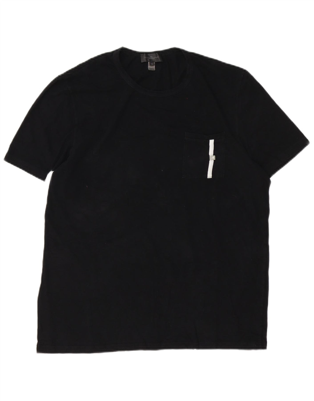Tricou pentru bărbați Richmond Top IT 52 mare bumbac negru
