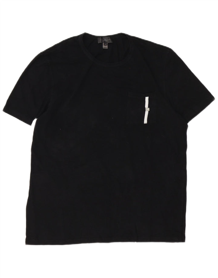 Tricou pentru bărbați Richmond Top IT 52 mare bumbac negru