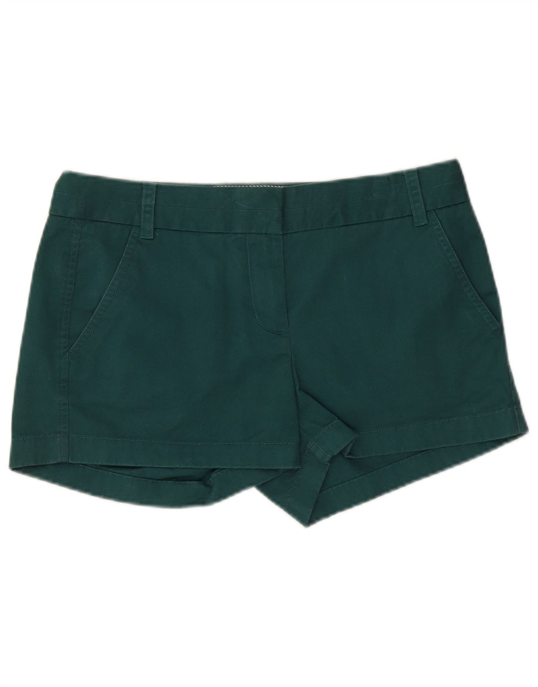 Pantaloni scurti chino pentru femei J. CREW US 4 Small W32 Bumbac verde