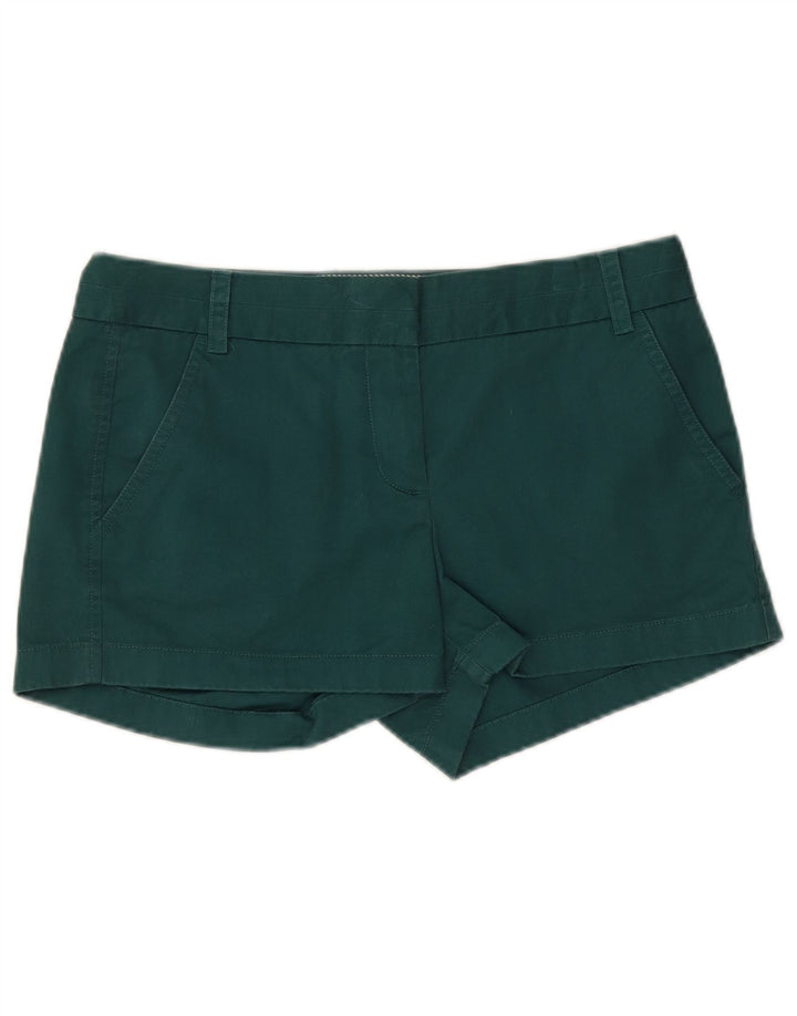 Pantaloni scurti chino pentru femei J. CREW US 4 Small W32 Bumbac verde