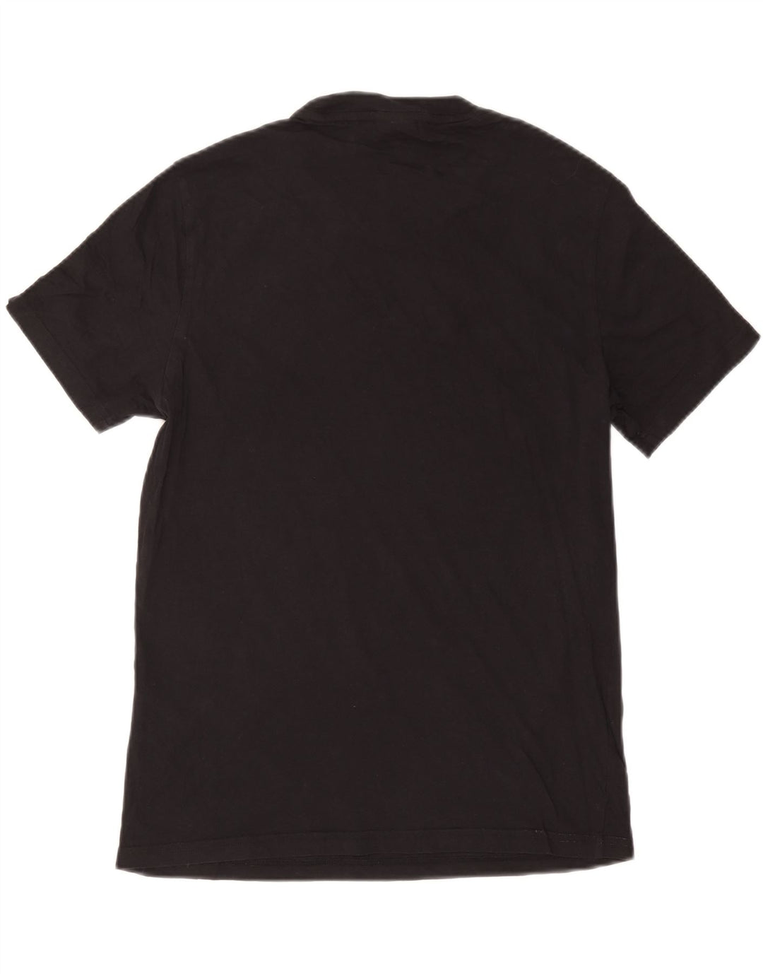 Tricou grafic Champion pentru bărbați Top mediu din bumbac negru