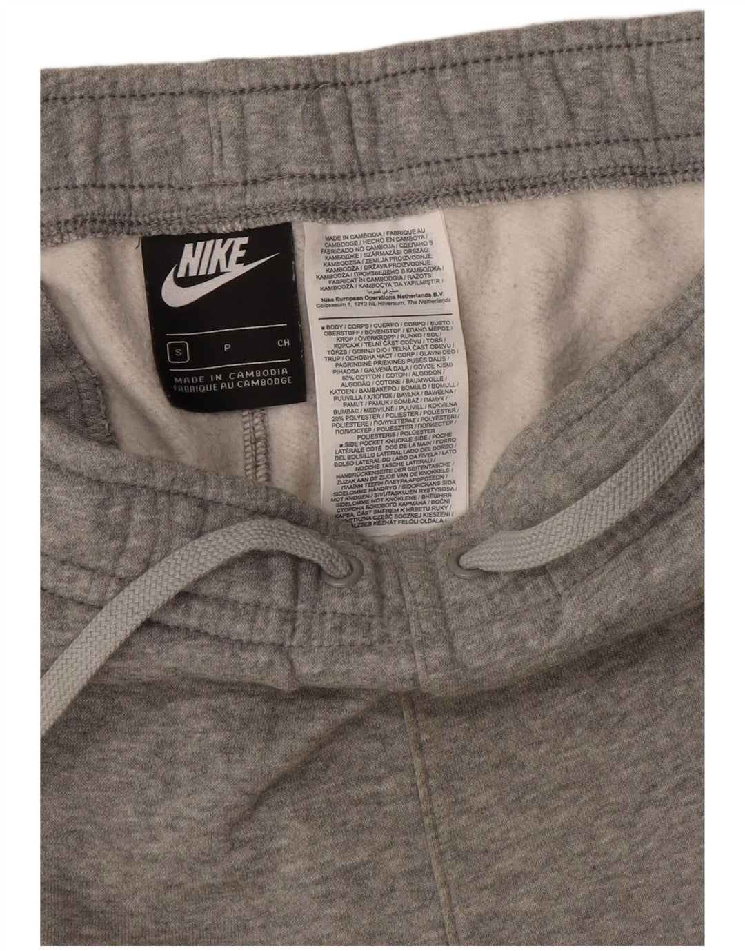 Pantaloni de trening Nike pentru bărbați, cu grafică, pantaloni de jogging, bumbac cu pete gri mici
