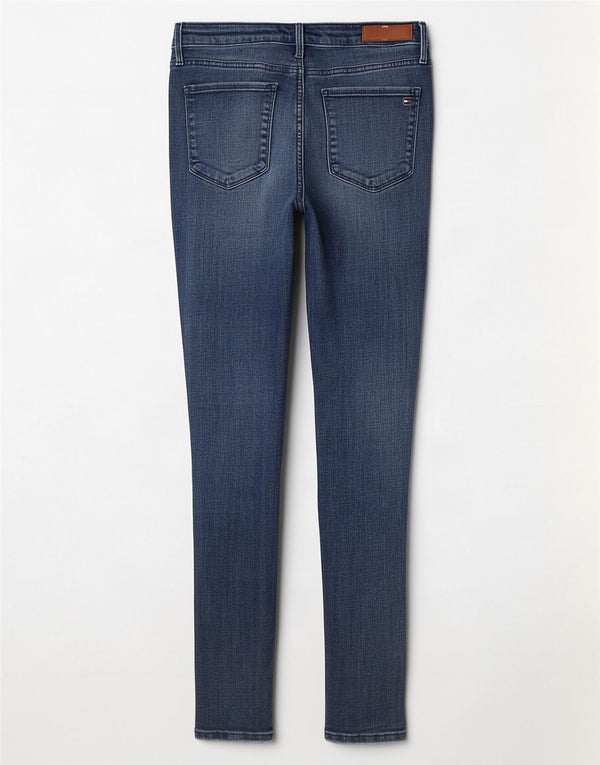 Blugi pentru femei Harlem Ultra Skinny Tommy Hilfiger W31 L32 Bumbac bleumarin