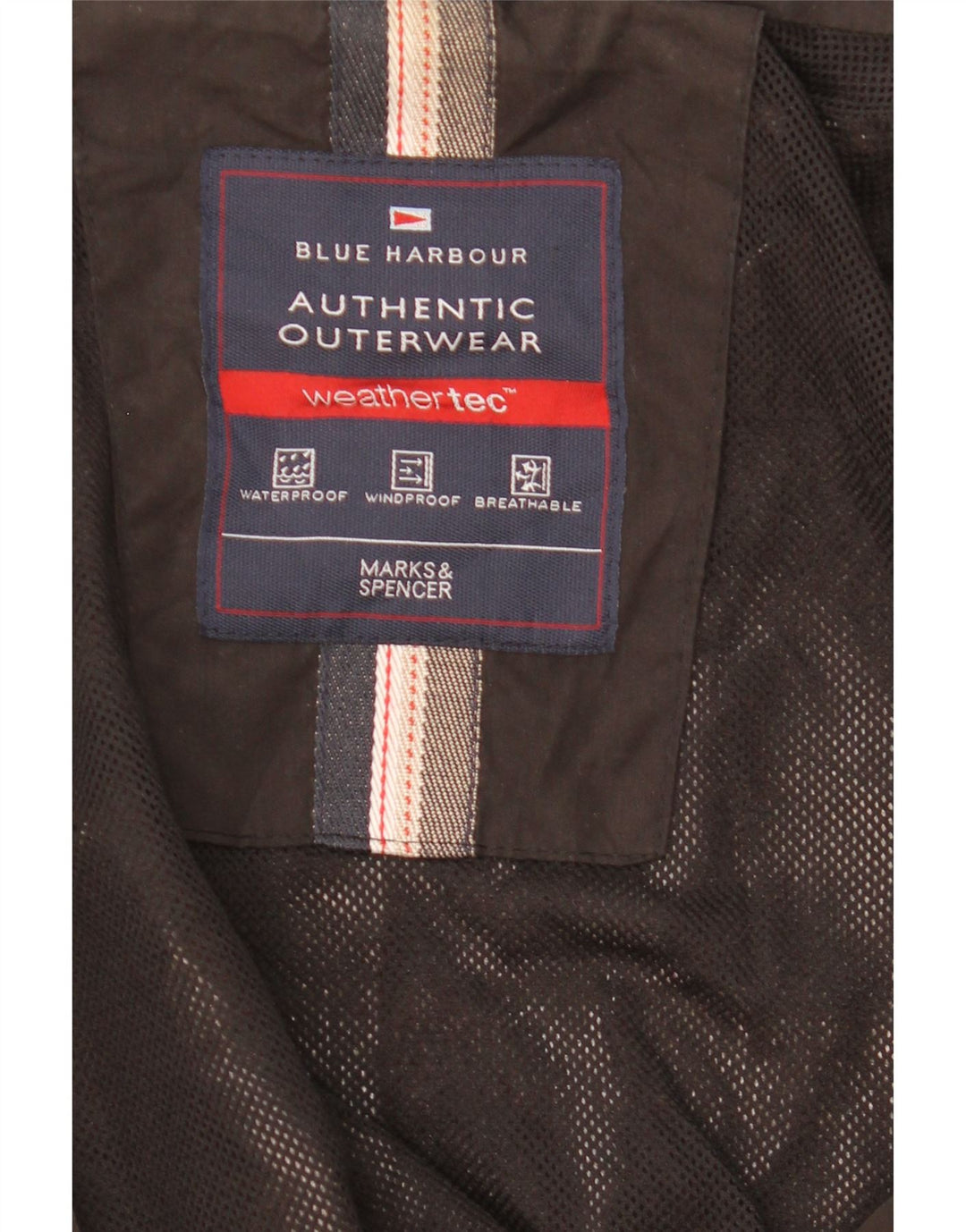 Jachetă de ploaie cu glugă pentru bărbați Marks & Spencer, UK 42 XL, negru