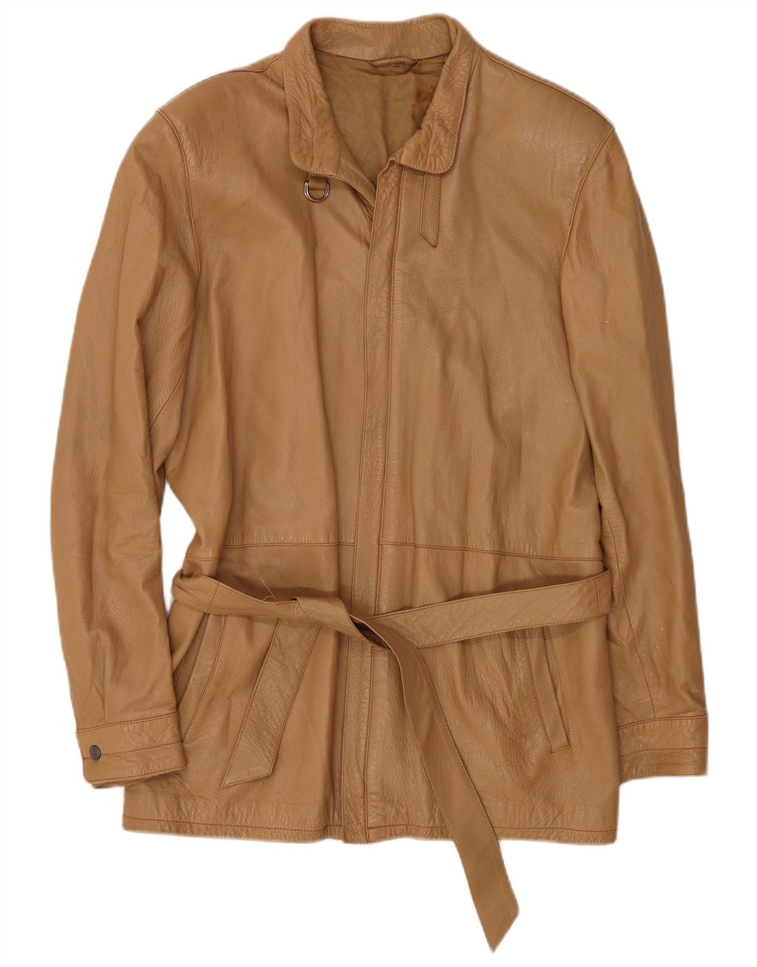 Jachetă de piele pentru femei VINTAGE IT 46 Large Brown