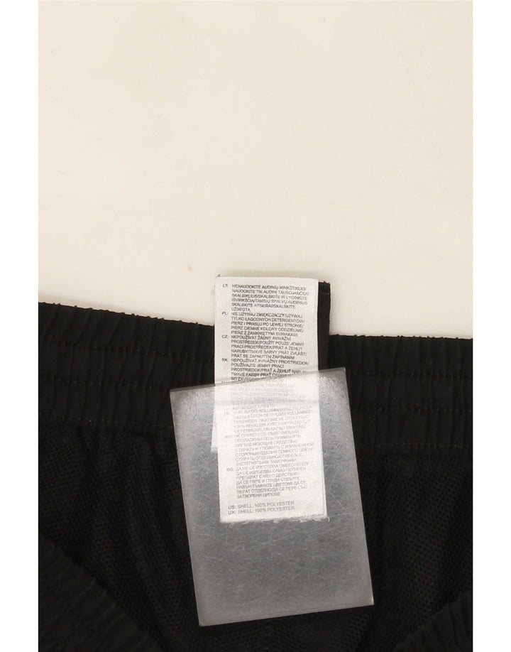 Pantaloni de trening Adidas pentru bărbați Joggeri poliester mediu negru
