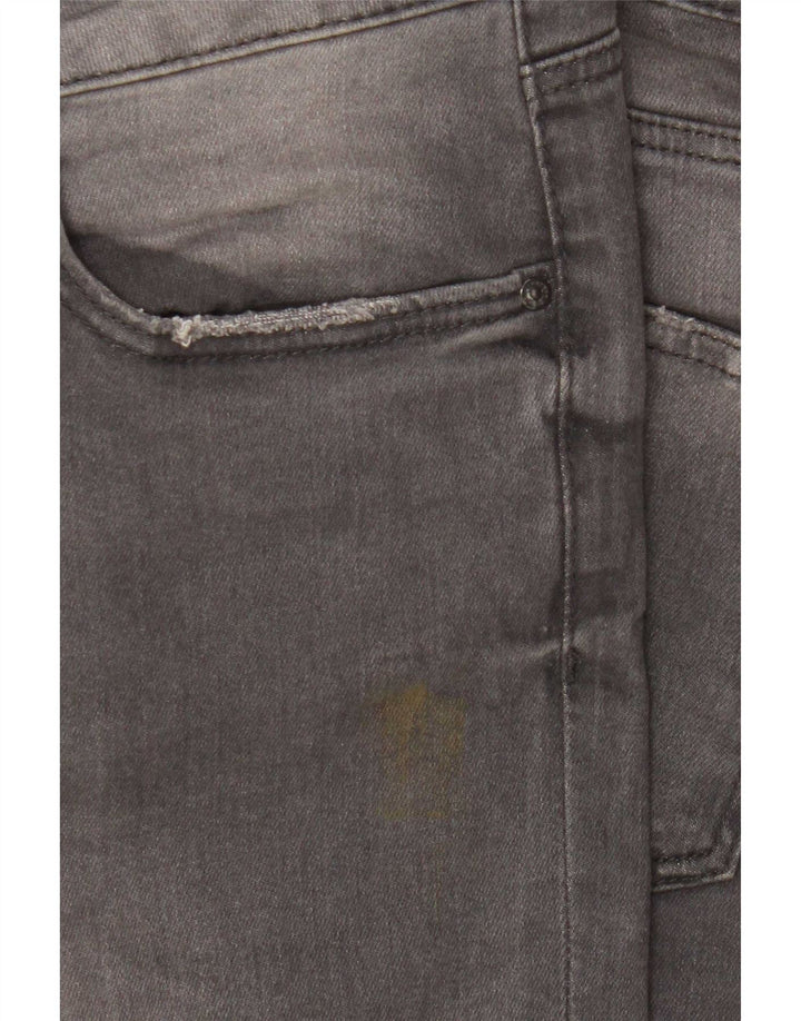 Blugi tăiați pentru femei Zara EU 40 Medium W30 L25 Bumbac gri