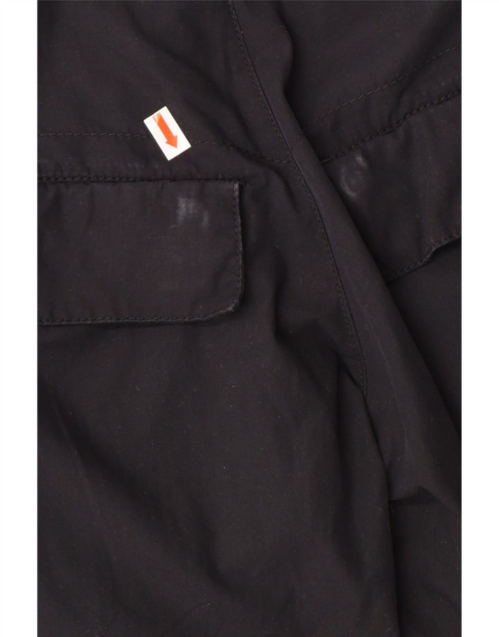 Pantaloni cargo drepti Nike pentru femei UK 8 Small W28 L26 Poliester negru