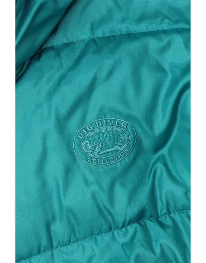 Jachetă căptușită vintage pentru bărbați UK 42 XL Albastru