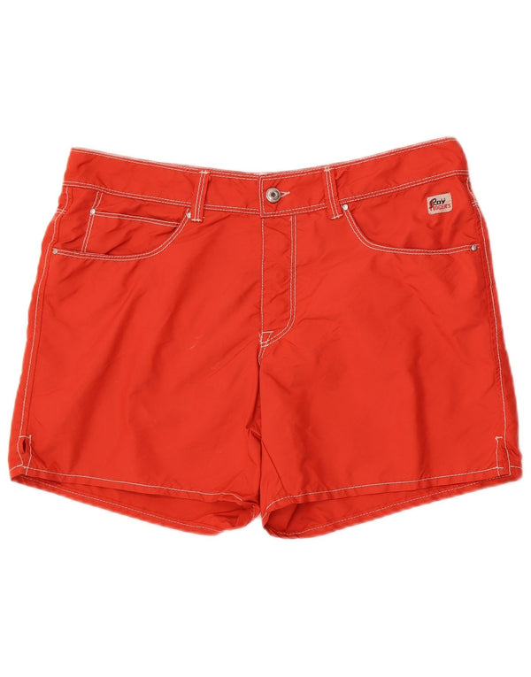 Pantaloni scurți casual Roy Rogers pentru bărbați Seven Bell IT 50 Large W36 Red