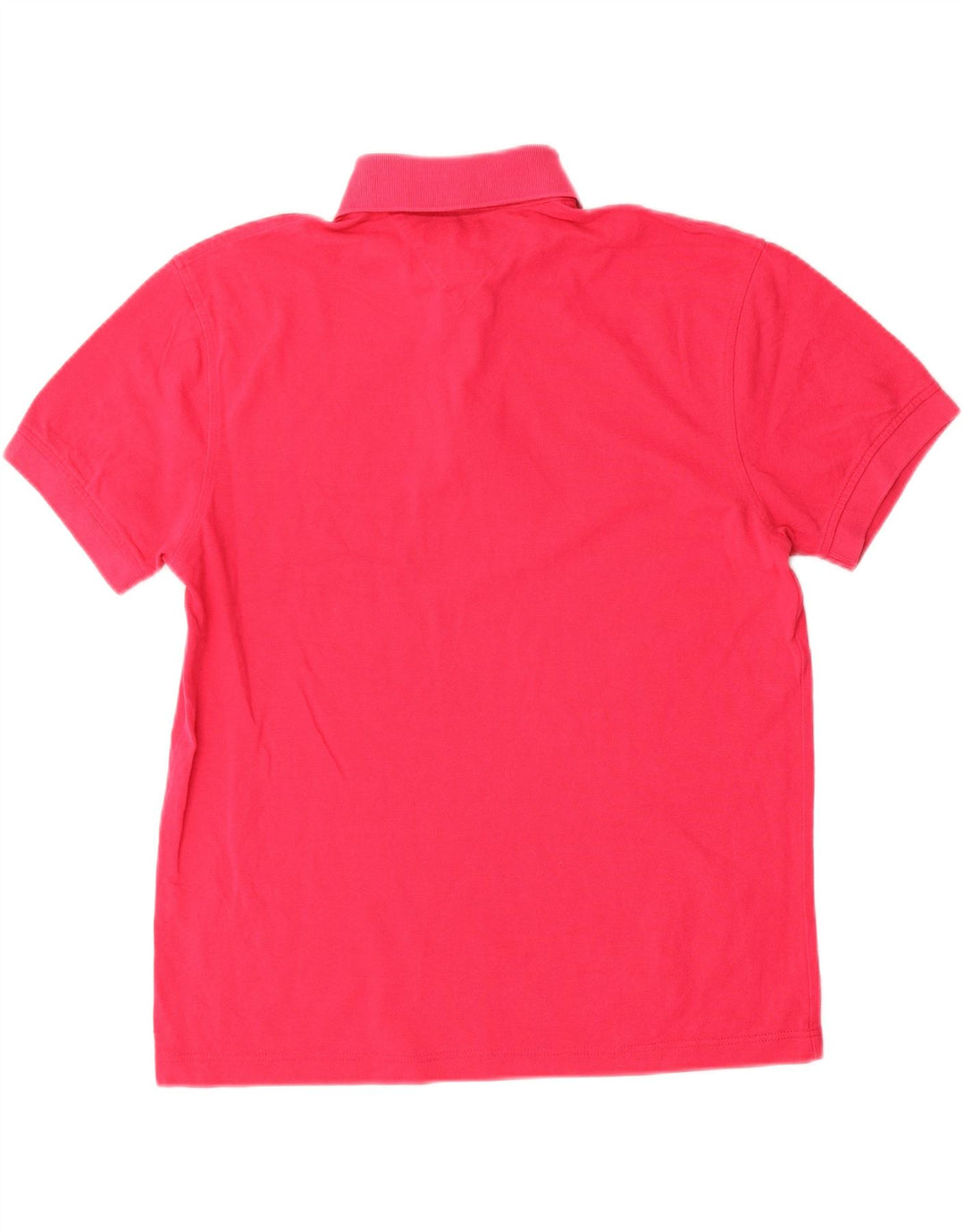 Tricou polo Tommy Hilfiger pentru bărbați, bumbac roz mediu