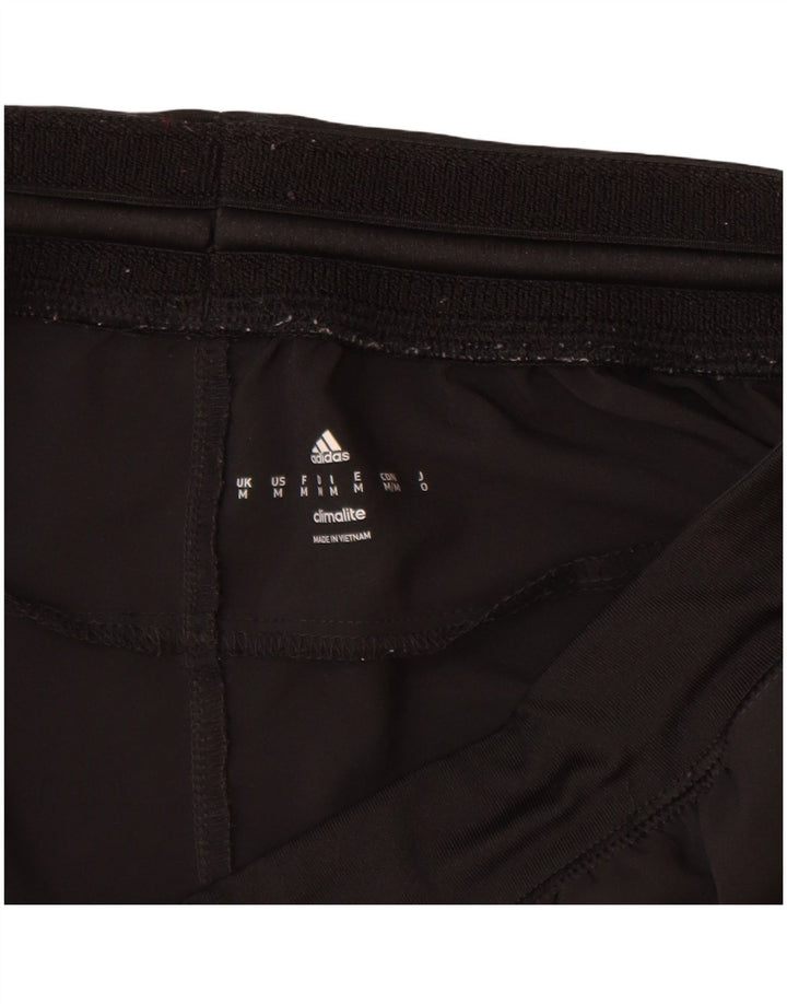 Pantaloni scurți sport pentru bărbați Adidas Climalite, poliester mediu negru