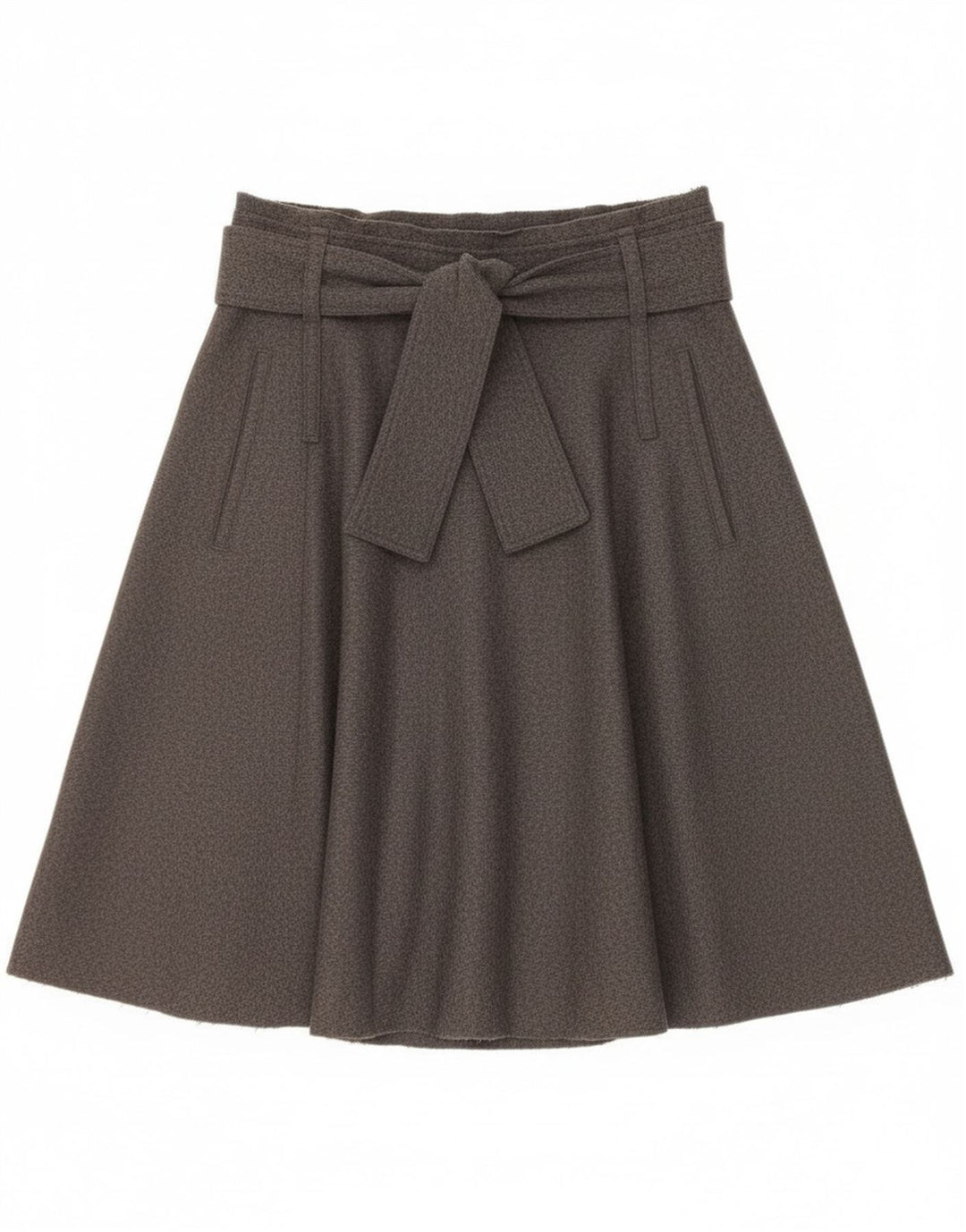 Fusta A-Line pentru femei Henry Cottons IT 42 Medium W28 Lână gri