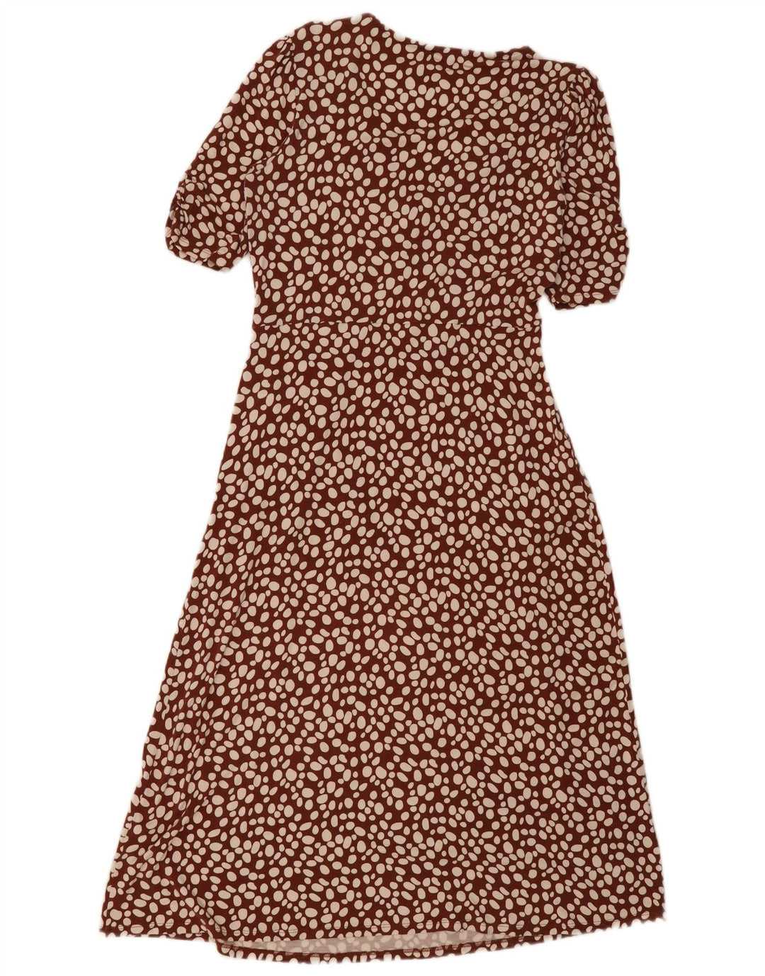 Rochie Maxi Boden pentru femei UK 12 Medium Brown Spotted
