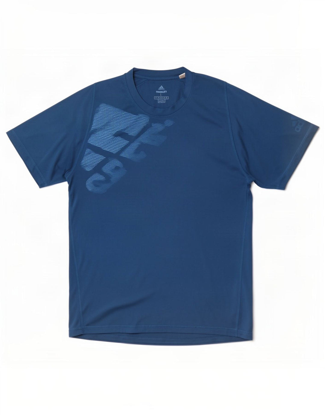 Tricou Adidas Climalite Graphic Top Large Blue