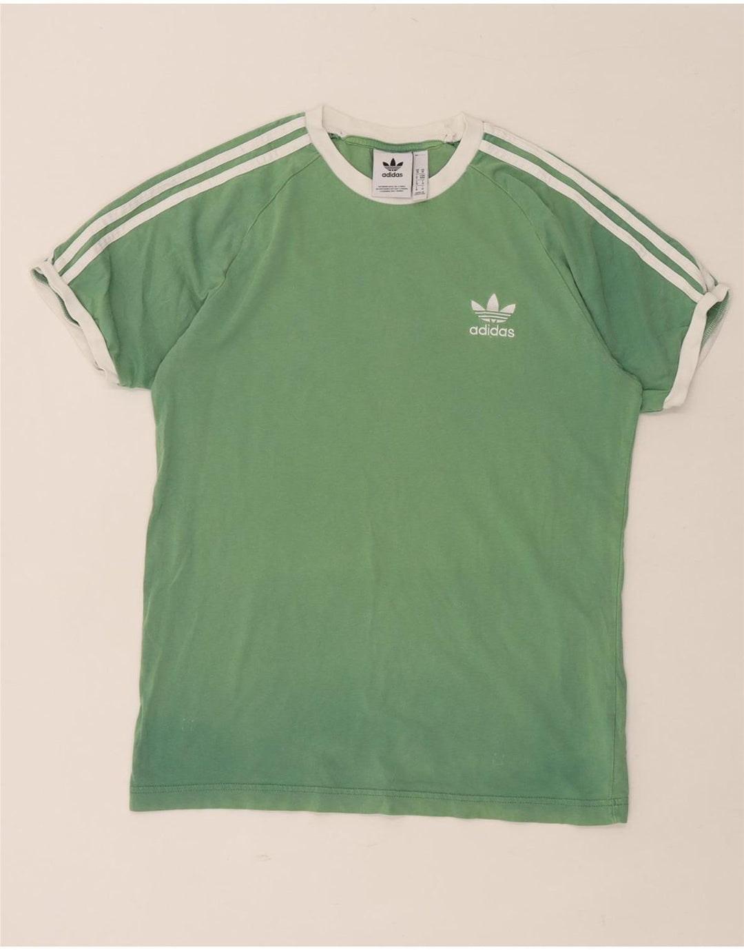Tricou pentru bărbați ADIDAS Top din bumbac verde mediu