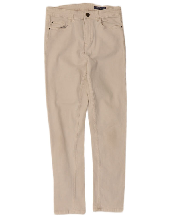 Blugi subțiri The Lily pentru femei Marks & Spencer UK 10 mici L28 L27 bumbac bej