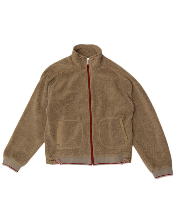Jachetă fleece supradimensionată pentru femei Champion UK 10 Small Kaki Poliester