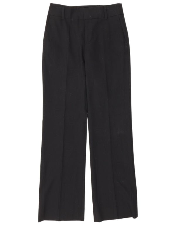 Pantaloni chino Bootcut pentru femei Zara EU 34 2XS L24 L32 Negri
