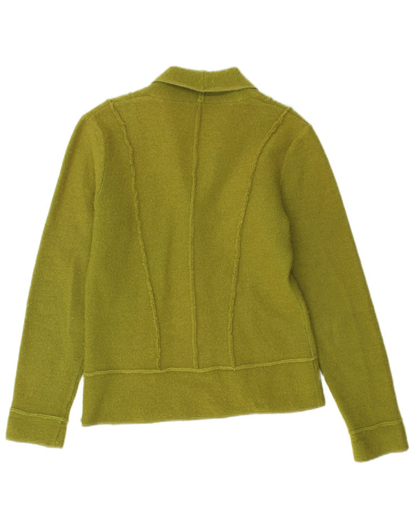 Jachetă Hobbs pentru femei, cu 4 nasturi, UK 10, lână merinos, verde