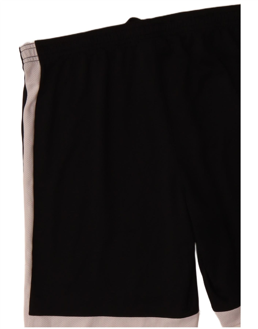Pantaloni scurți sport Nike Dri Fit pentru femei UK 14 Medium Black Colorblock Poliester