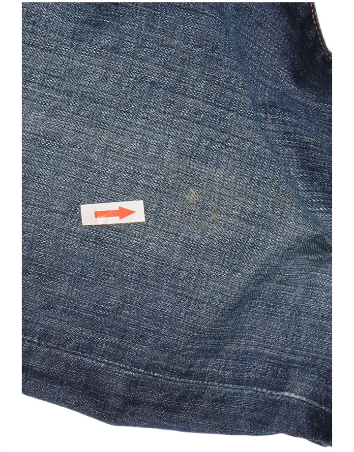 Blugi drepti pentru bărbați LEVI'S 501 W34 L30 Bumbac albastru