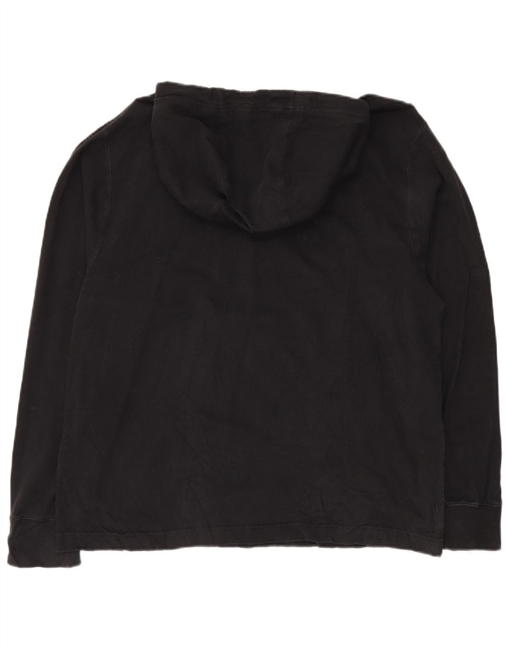 Pulover Nike pentru bărbați, bumbac mare, negru