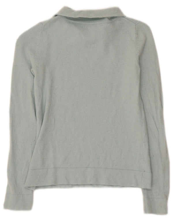 Pulover Hobbs pentru femei cu decolteu rotund, pulover UK 4 XS Lână albastră