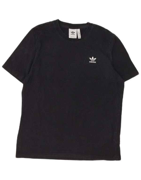 Tricou Bărbați Adidas Top Mediu Negru Bumbac