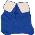 Top Crop Halter pentru femei Zara UK 8 Small Blue Viscose