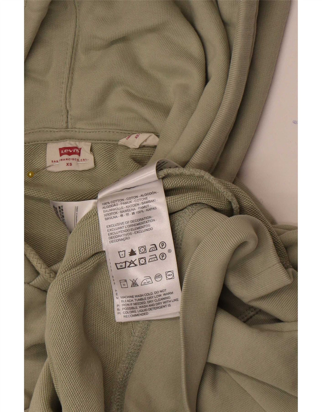 Pulover Levi's pentru bărbați XS Kaki Bumbac