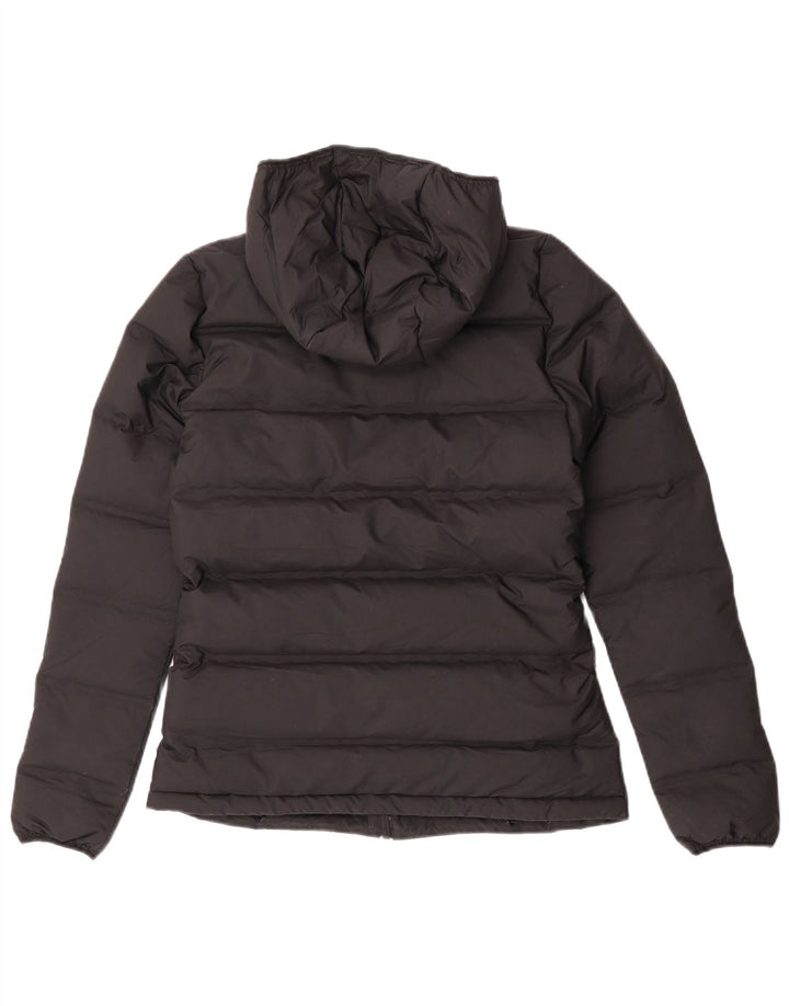 Jachetă căptușită cu glugă Adidas pentru femei UK 4/6 XS poliester negru