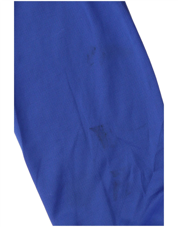 Top de trening ADIDAS Climalite Pullover pentru femei UK 16/18 Large Blue