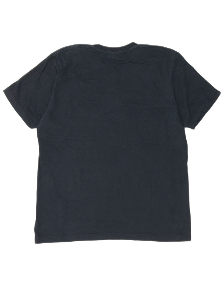 Tricou pentru bărbați Champion Top mic din bumbac bleumarin