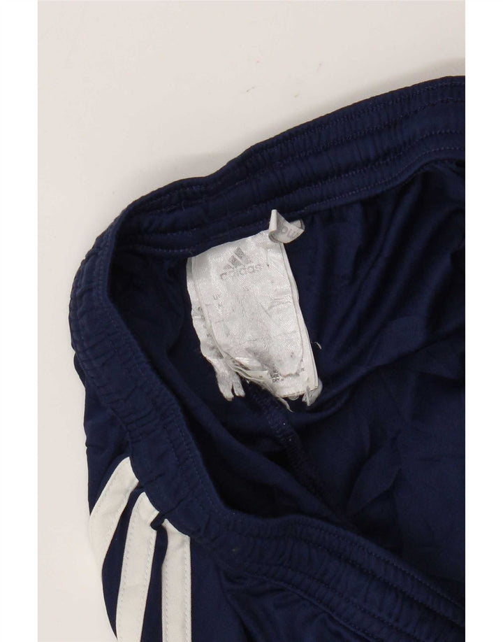 Pantaloni scurți sport pentru bărbați Adidas Climalite, medii, albastru marin, blocuri de culoare