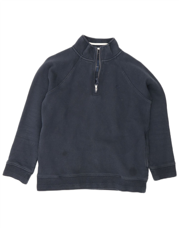 Crew Clothing Hanorac supradimensionat pentru femei Pulover UK 10 Mic Bleumarin