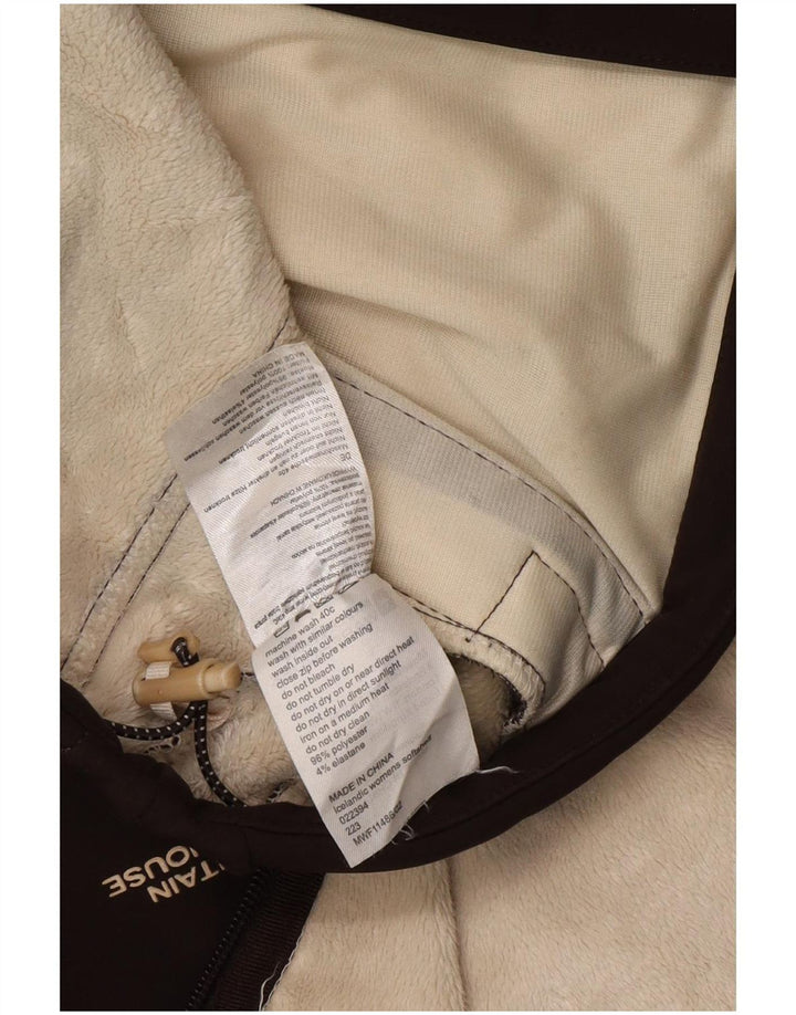 Jachetă Windbreaker cu glugă pentru femei Mountain Warehouse UK 14 Maro mare