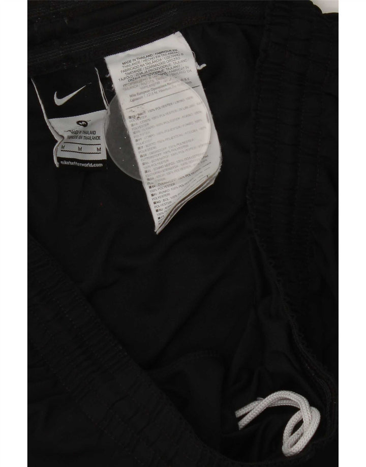 Pantaloni scurți sport Nike pentru bărbați, poliester mediu negru