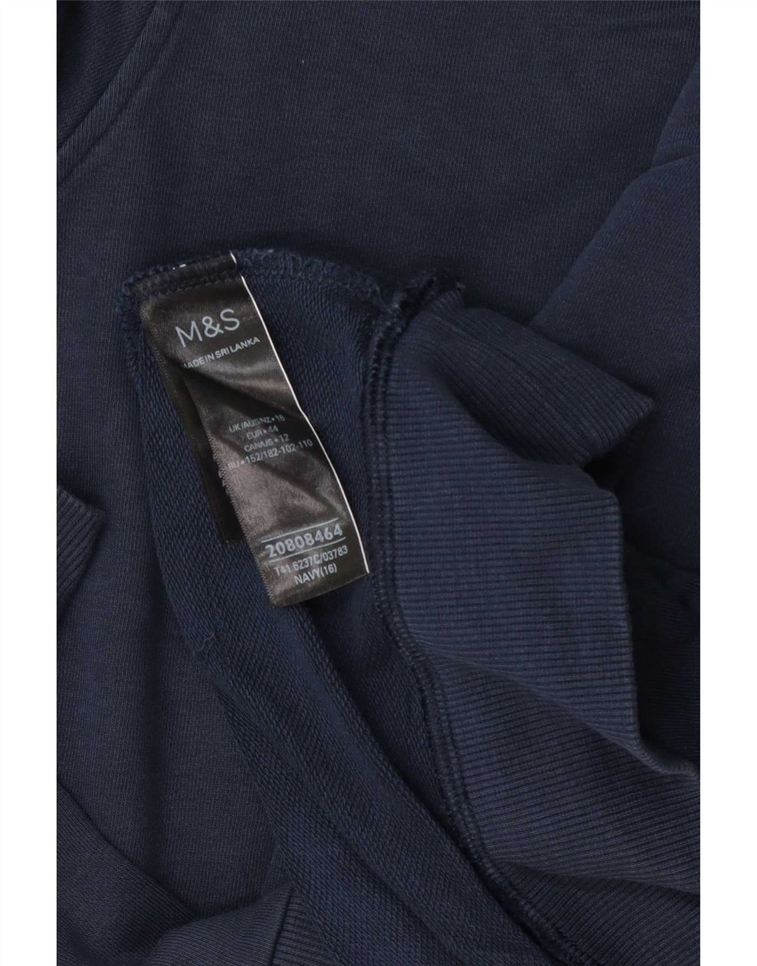 Pulover pentru damă Marks & Spencer pentru femei UK 16 mare bumbac bleumarin