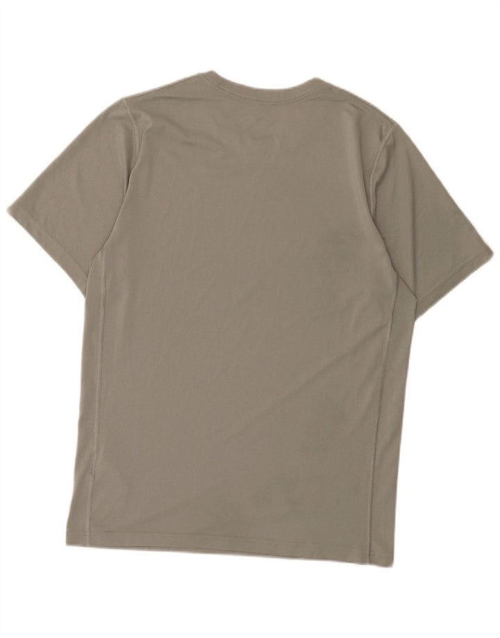 Tricou Nike Dri Fit pentru bărbați Top mic, gri, poliester