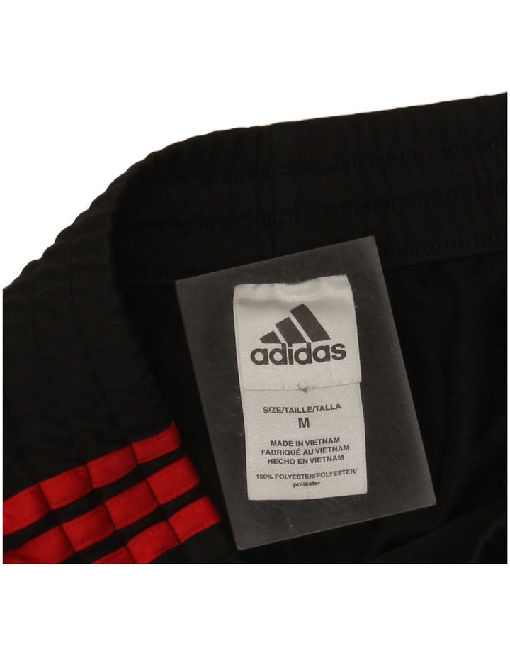 Pantaloni de trening Adidas pentru băieți 9-10 ani, mediu negru, color block