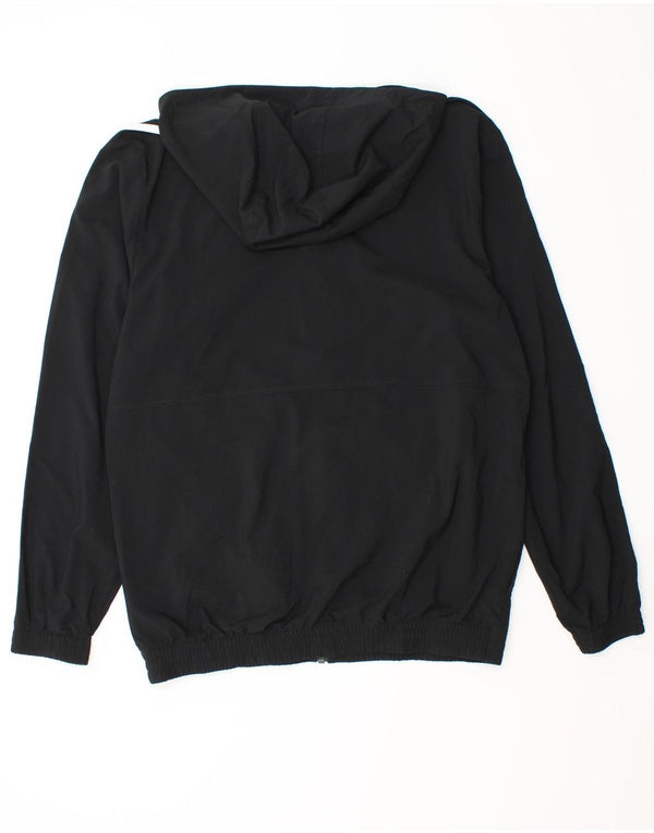 Trening pentru bărbați ADIDAS Jachetă de top cu glugă, poliester negru mic