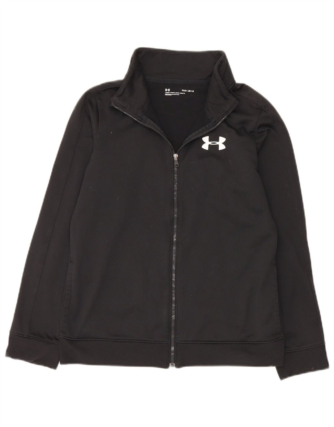 Jachetă de trening pentru băieți Under Armour, 11-12 ani, poliester negru mare