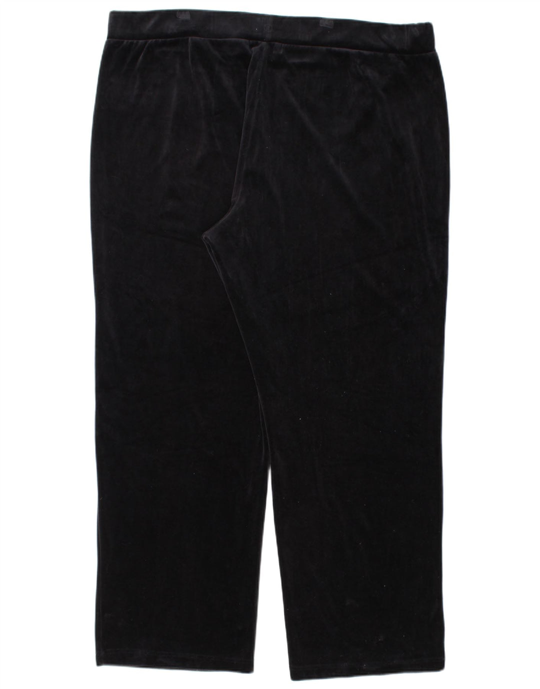 Pantaloni de trening din velur RALPH LAUREN UK 22 3XL Bumbac negru
