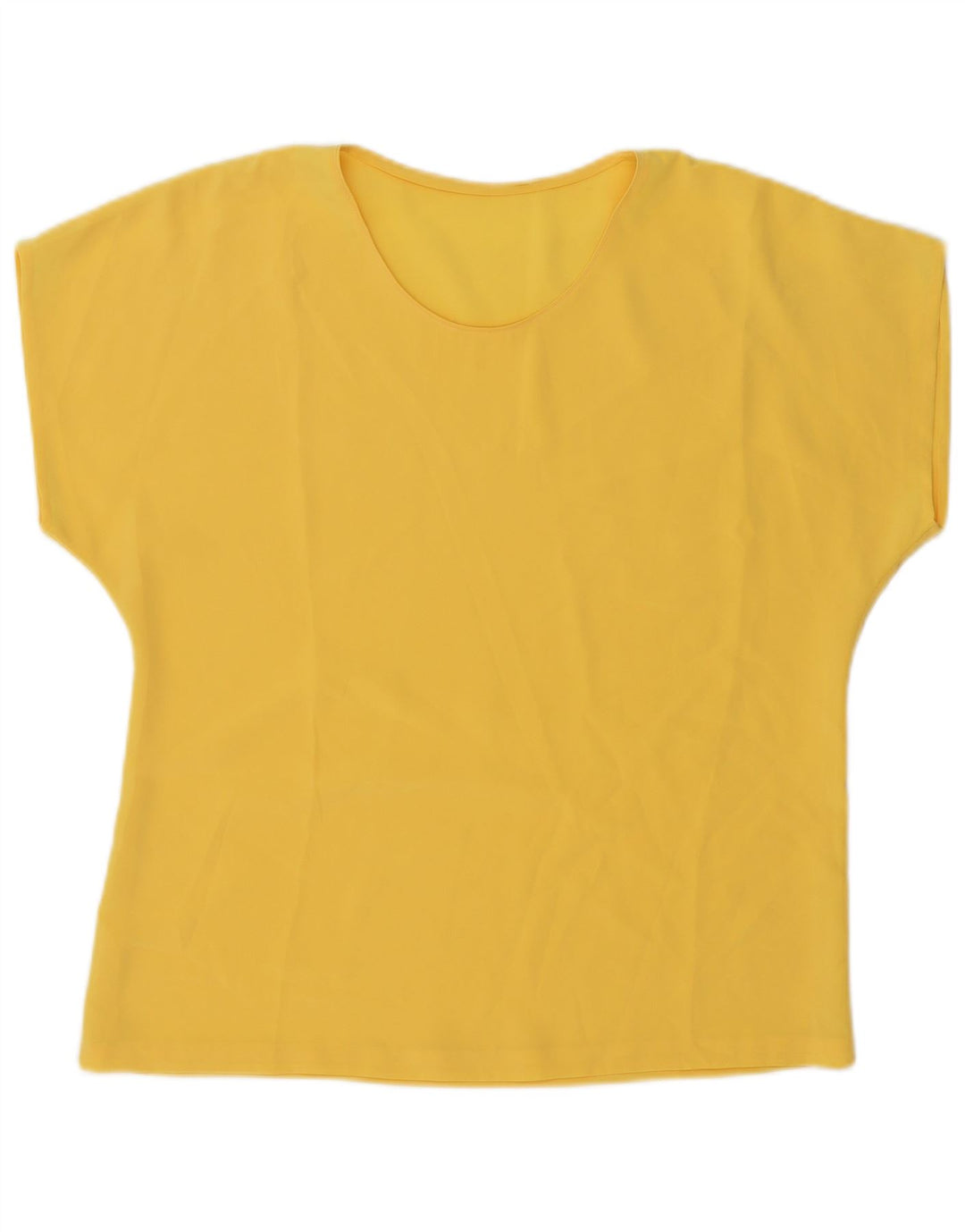 Bluză Vintage pentru femei UK 20 2XL Galben