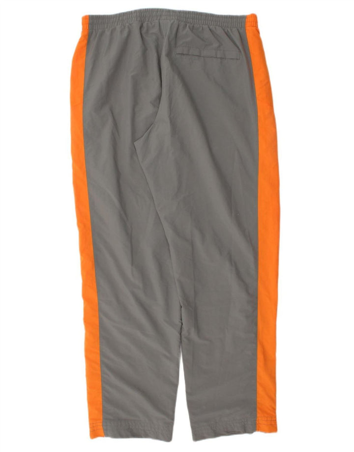 Pantaloni de trening ADIDAS pentru bărbați Marea Britanie 40/42 Gri mediu Poliester color bloc