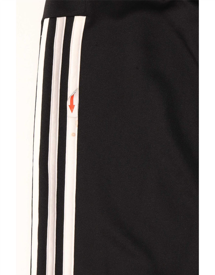 Pantaloni de trening pentru bărbați Adidas Pantaloni de jogging, mari, negru, poliester