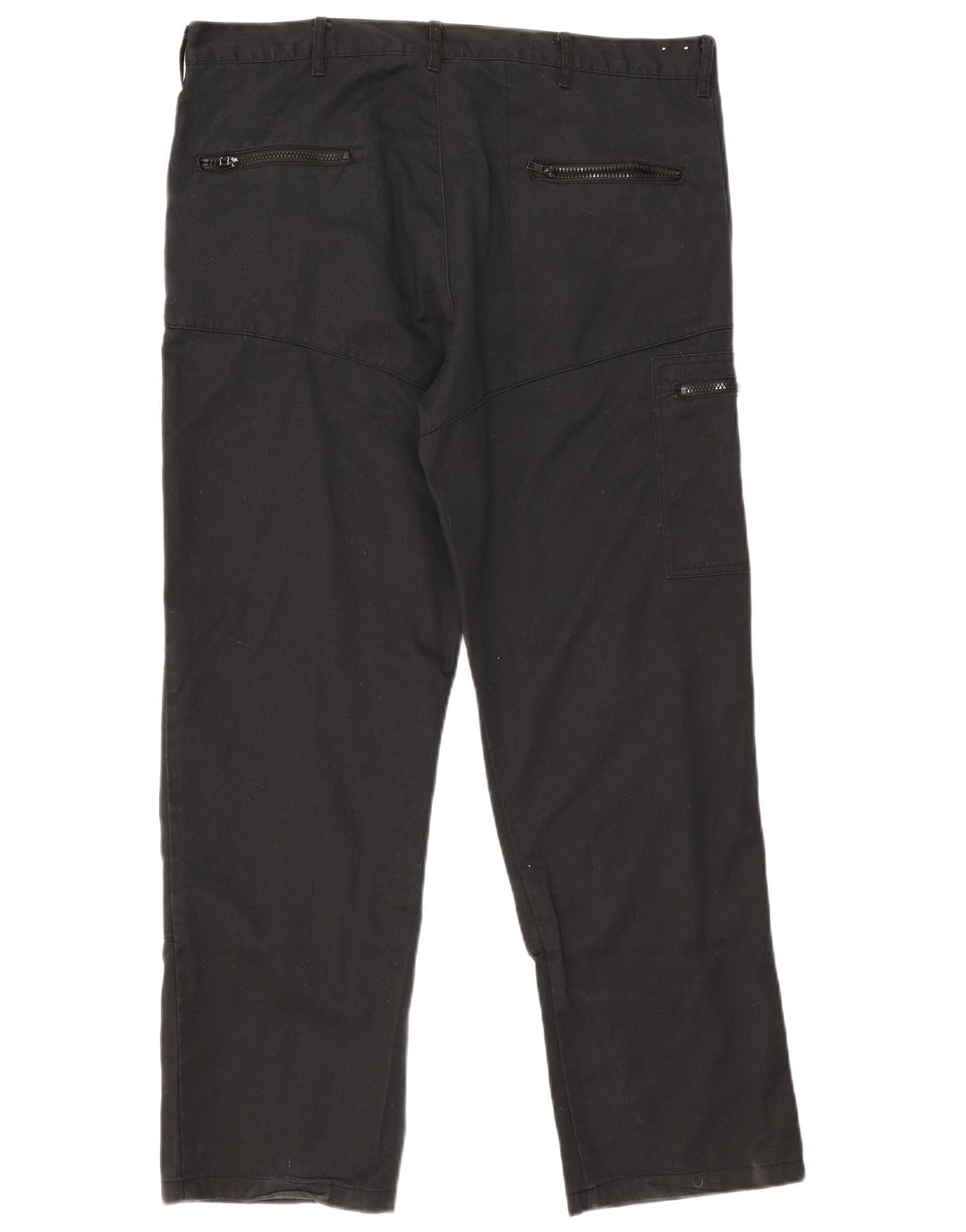 Pantaloni cargo dritti pentru bărbați Dickies W38 L31 poliester negru